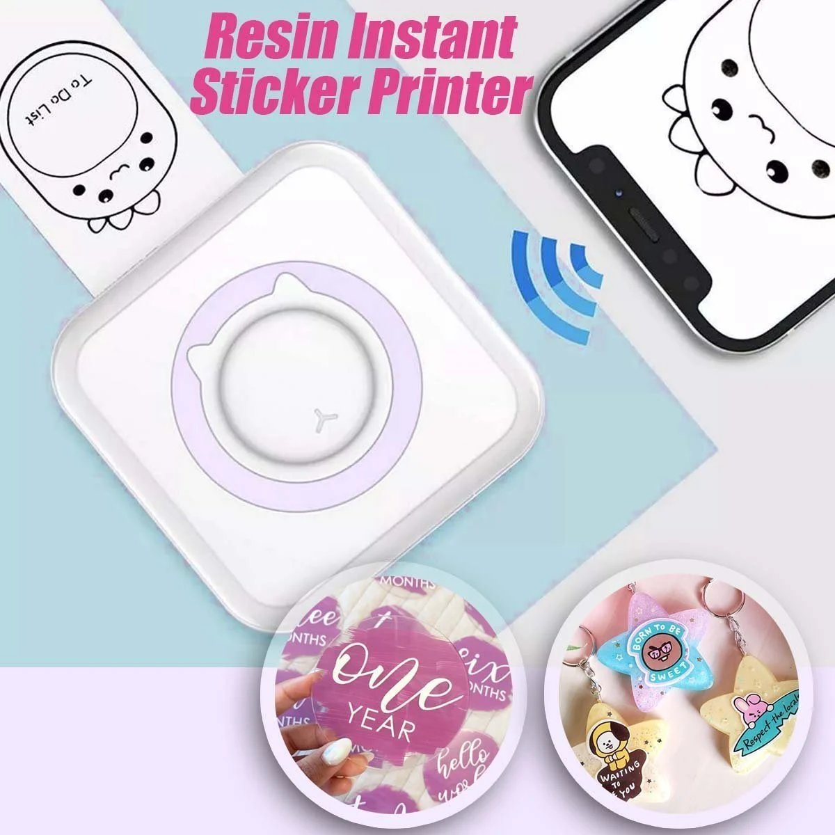 💕2023 Instant Sticker Printer