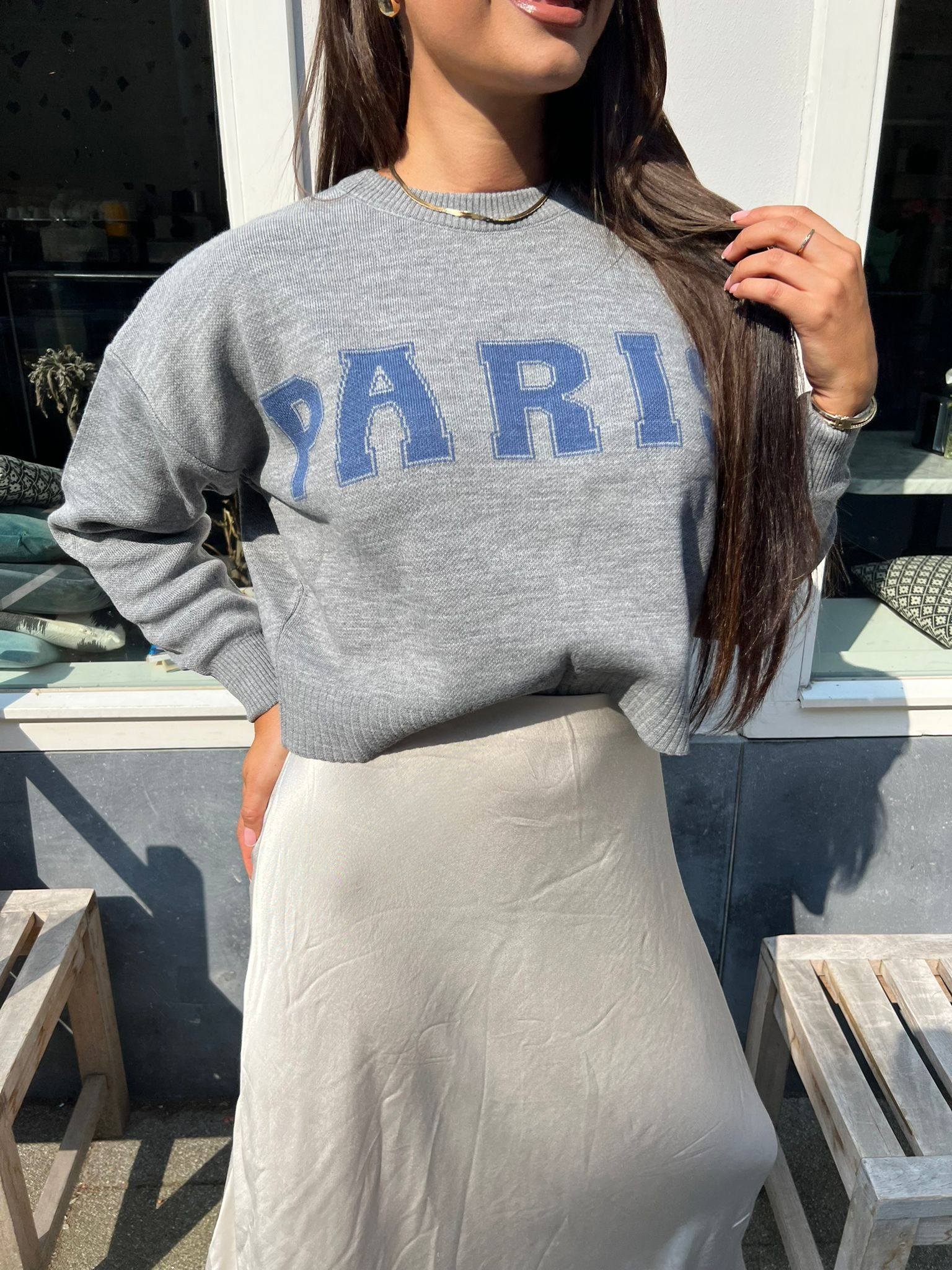 Paris Sweater Grey