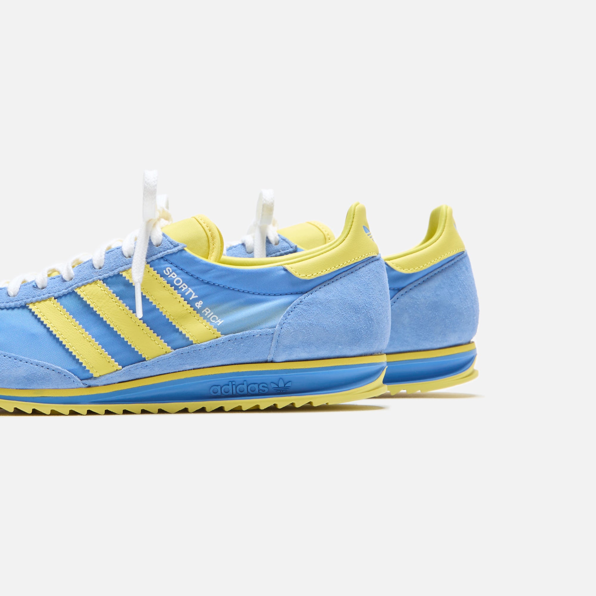 adidas x Sporty & Rich WMNS SL 72 - Real Blue / Light Yellow / Cloud White
