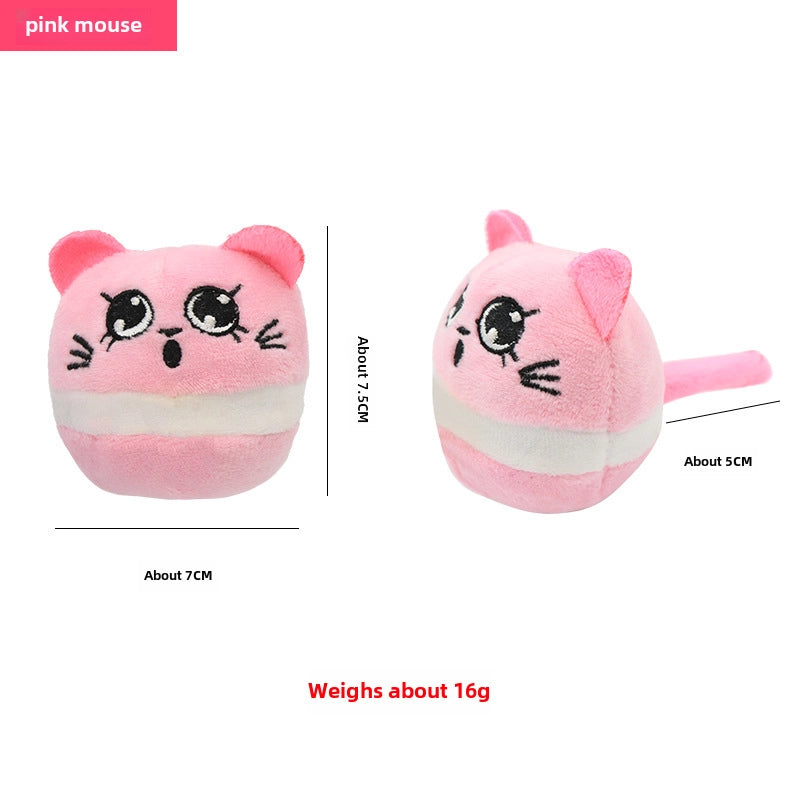 2 Pieces Cat Toys Cute Catnip Plush Toys Big Collection Cat Self Hi Toys Pet Supplies Explosions