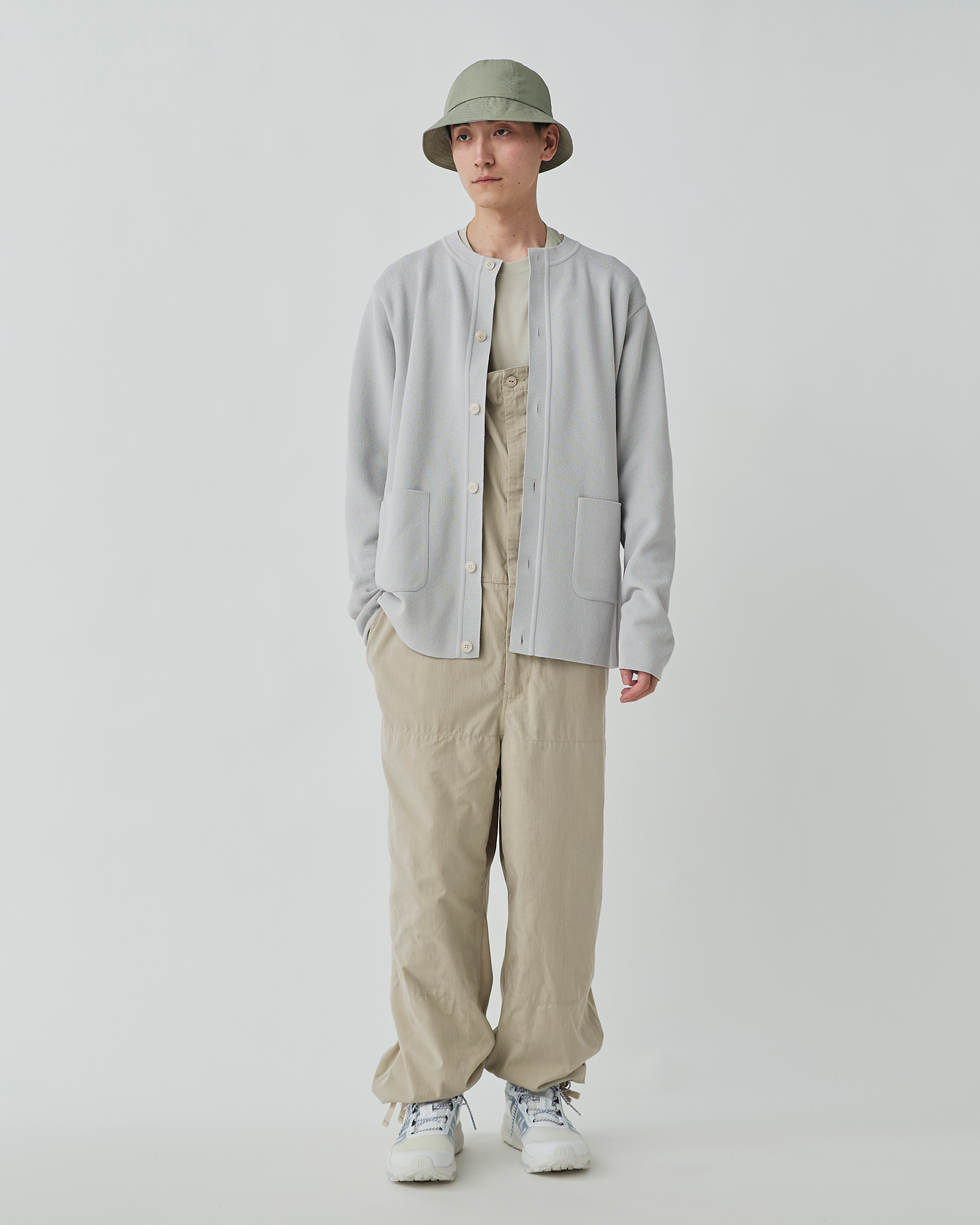 Co/Pe Knit Cardigan