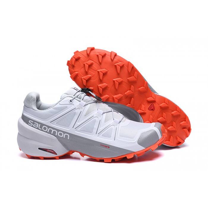 wxl-ZAPATILLAS DE TRAIL RUNNING EN BLANCO GRIS SALOMON SPEEDCROSS 5 GTX