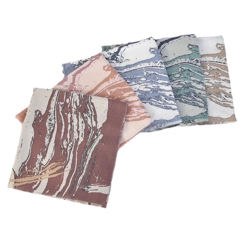 Women's Fashion Geometric Imitation Cashmere Winter Scarves
