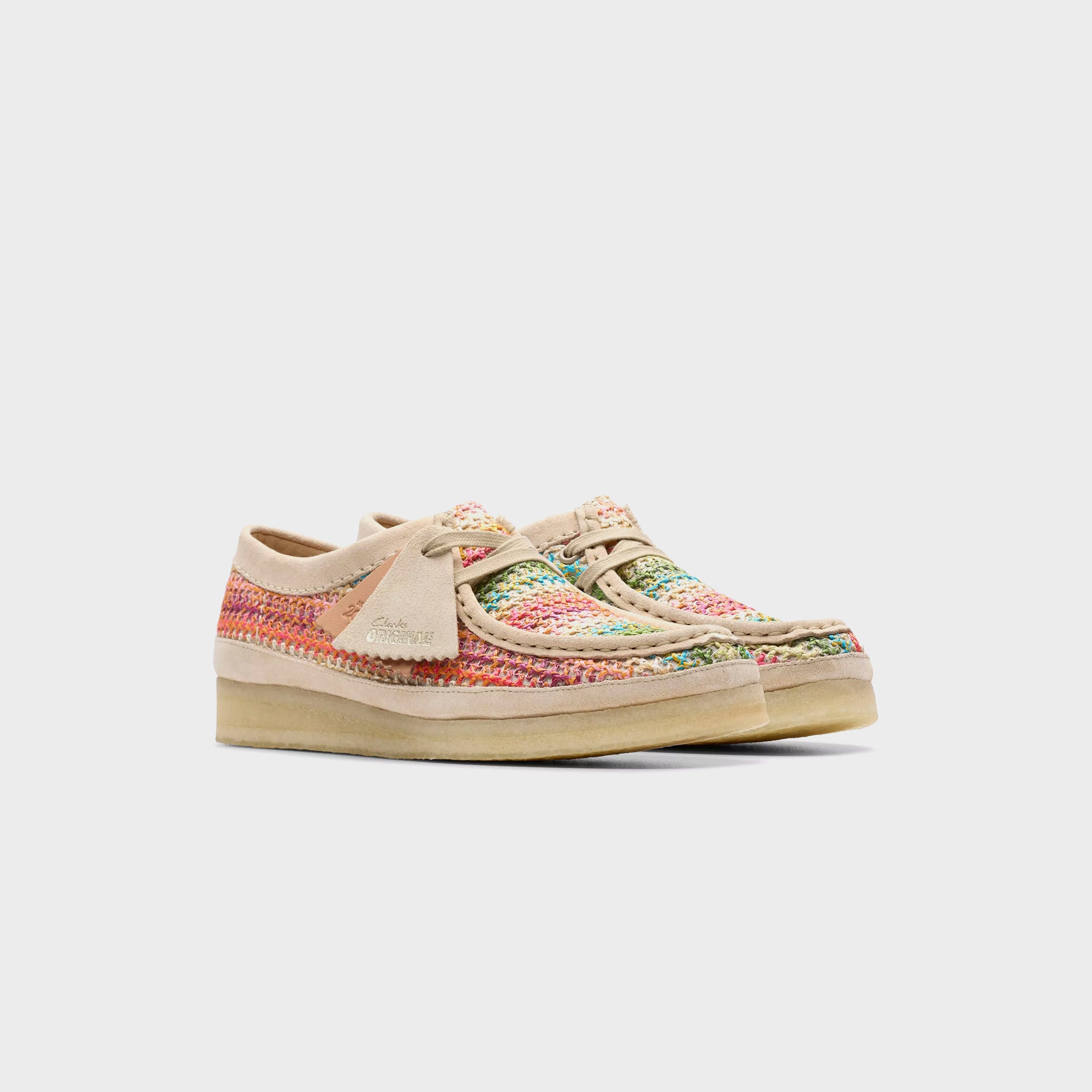 Clarks Wallabee - Multicolor Raffia