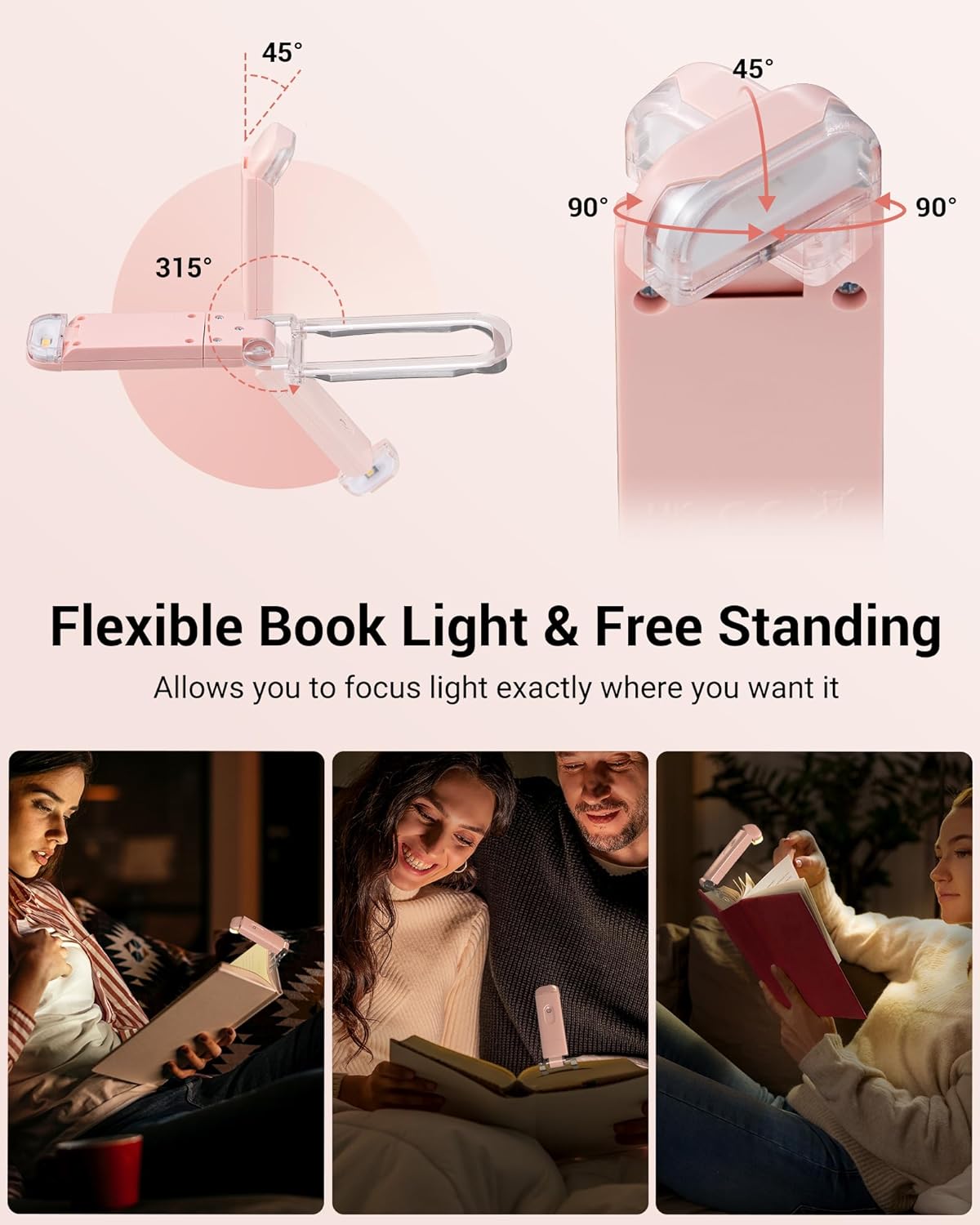 Rechargeable Book Light