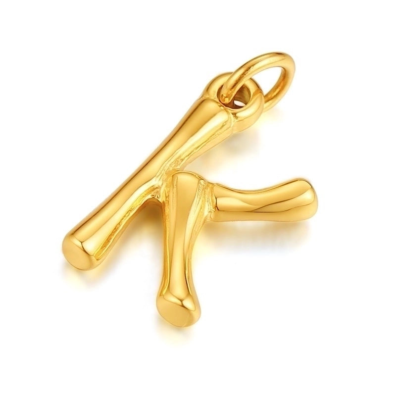 Fashion Letter 201 Stainless Steel 18K Gold Plated Polishing Plating Stainless Steel Necklaces