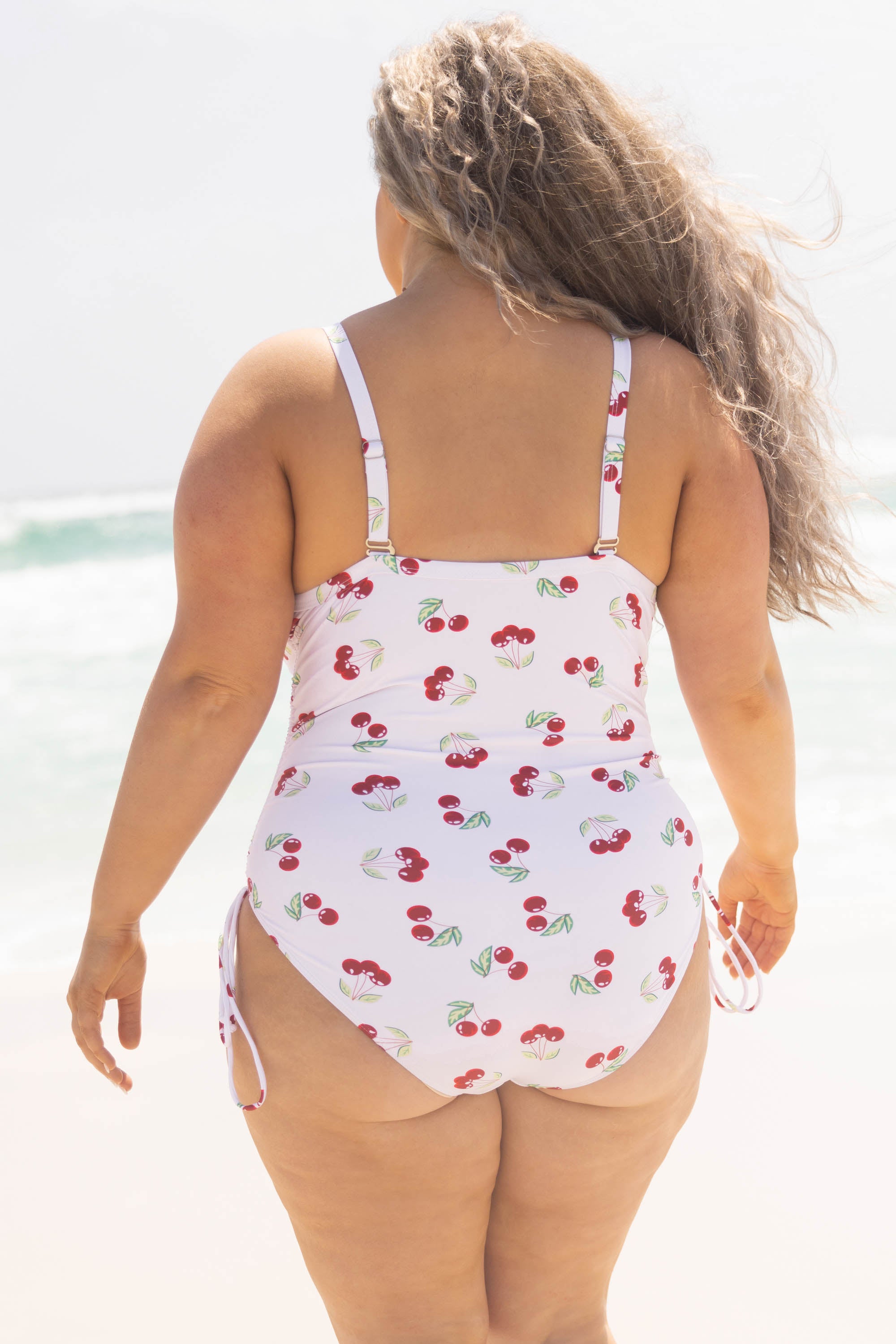 Salty But Sweet Swimsuit. Cherry