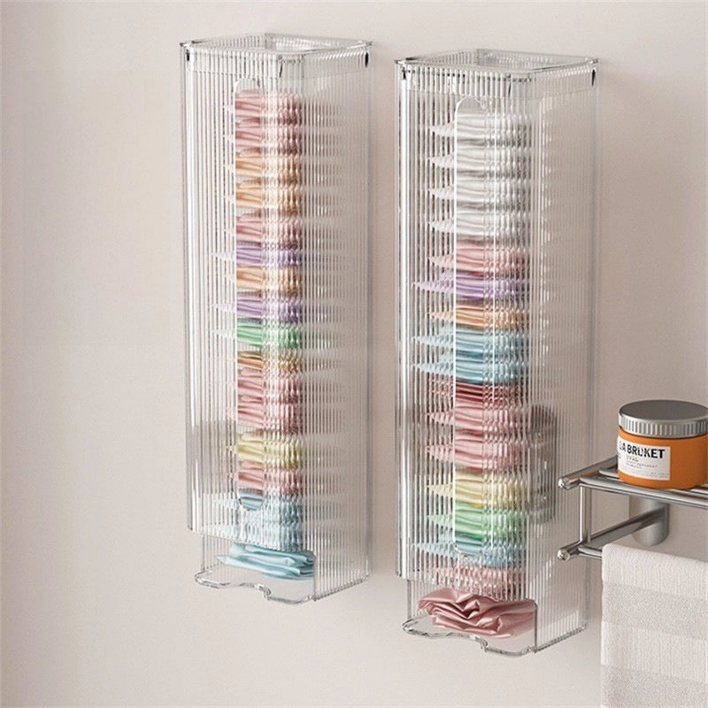 Garbage Bag Storage Box Wall-mounted Extraction Large Capacity Kitchen Bag Convenient Bag Extraction Plastic Bag Collection Artifact
