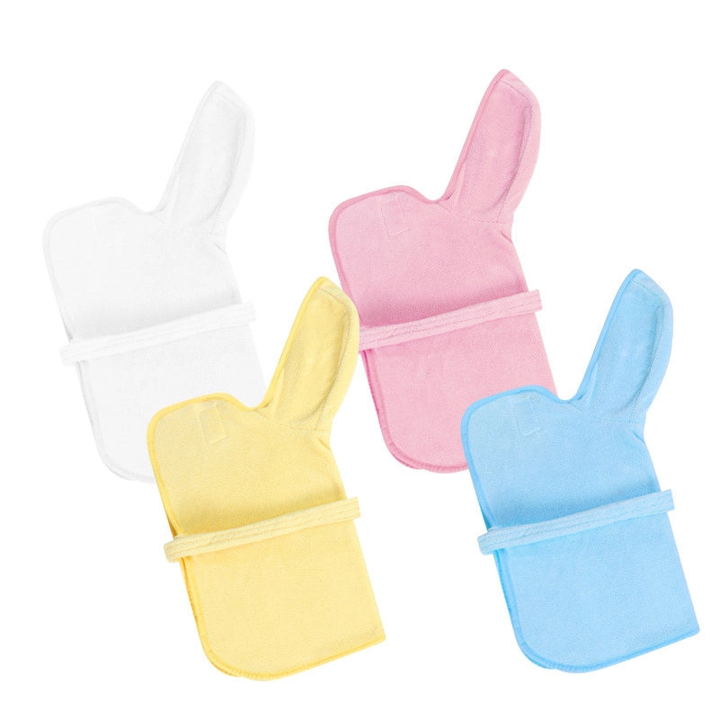 Minimalist Fiber Solid Color Pet Bath Towel