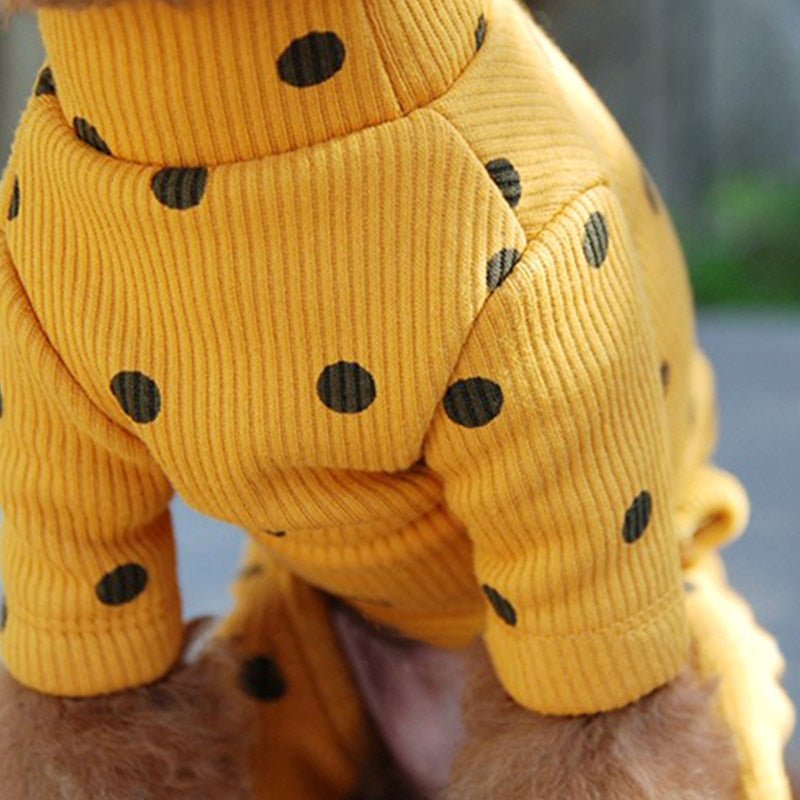 Polka Dot Cotton Jumper