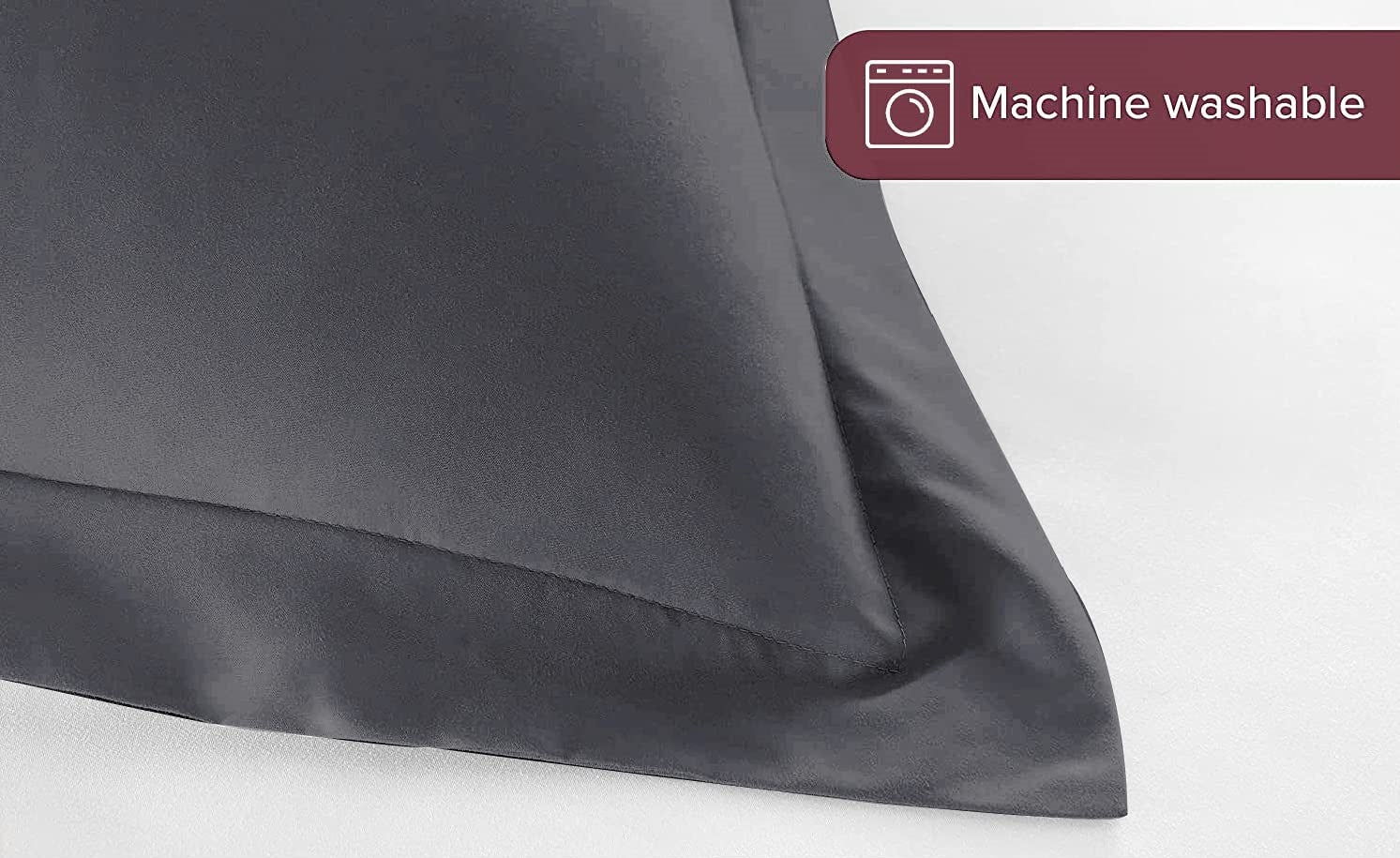 Imperial Charcoal Grey-Bed Sheet Set (Luxury)
