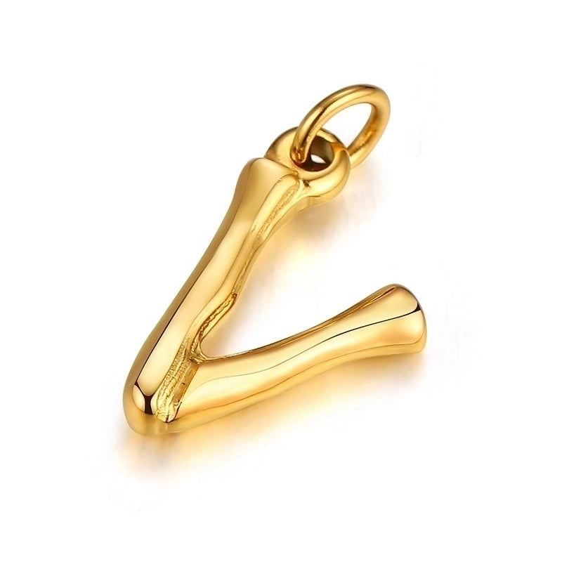 Fashion Letter 201 Stainless Steel 18K Gold Plated Polishing Plating Stainless Steel Necklaces
