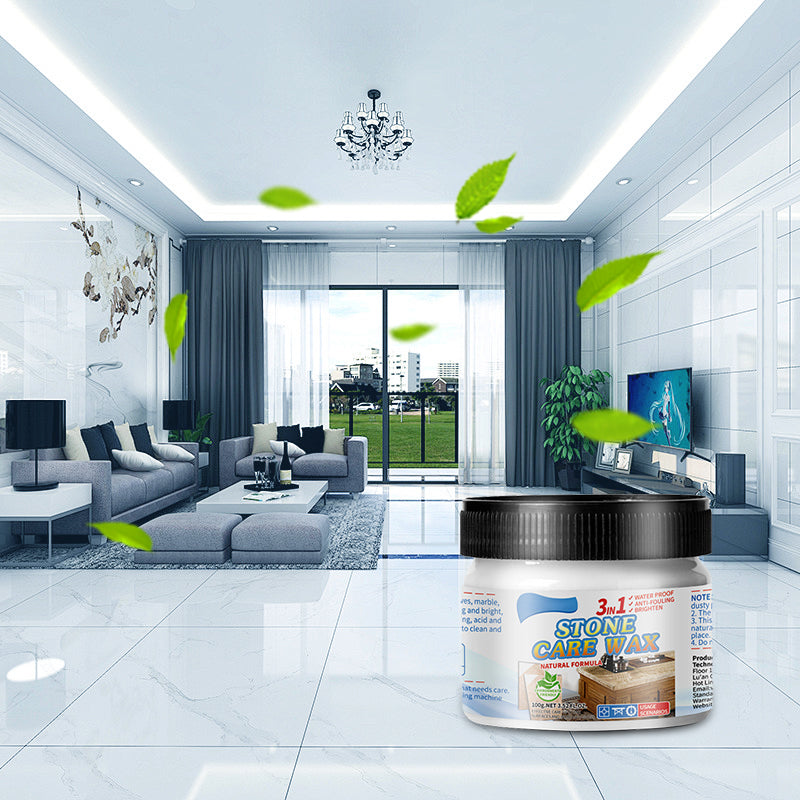 Stone Maintenance Polishing Wax for Home Use