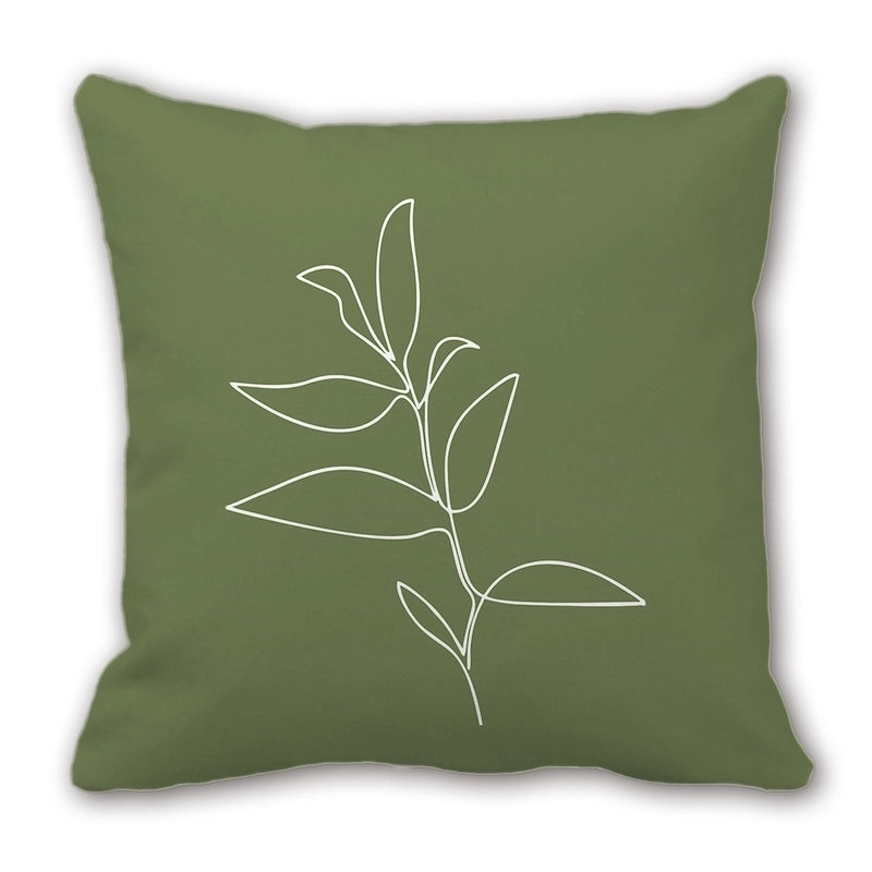Vacation Plant Plush Pillow Cases