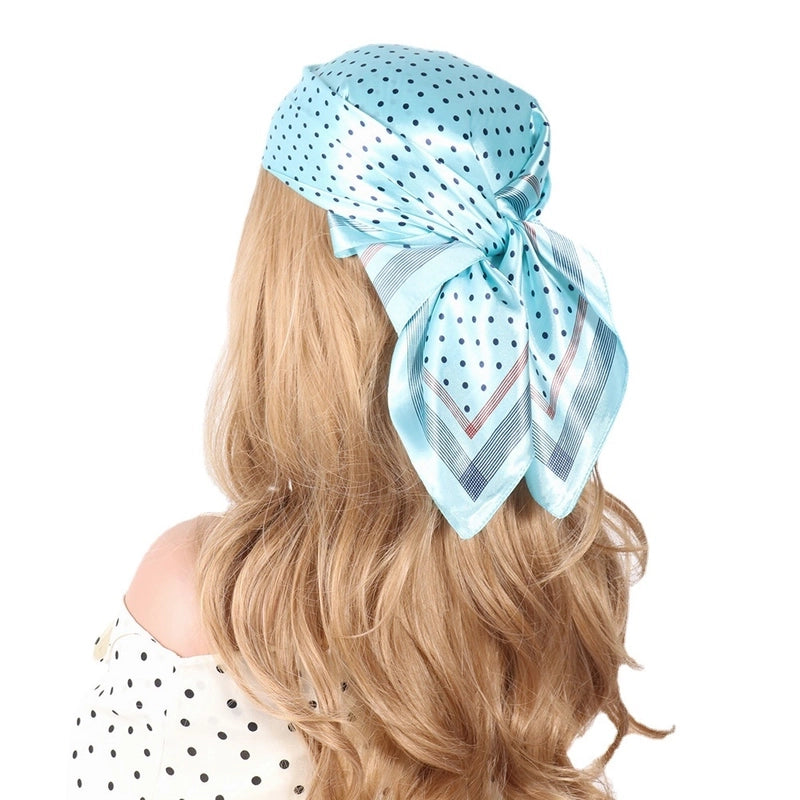 Unisex IG Style Hip-Hop Polka Dots Polyester Kerchief
