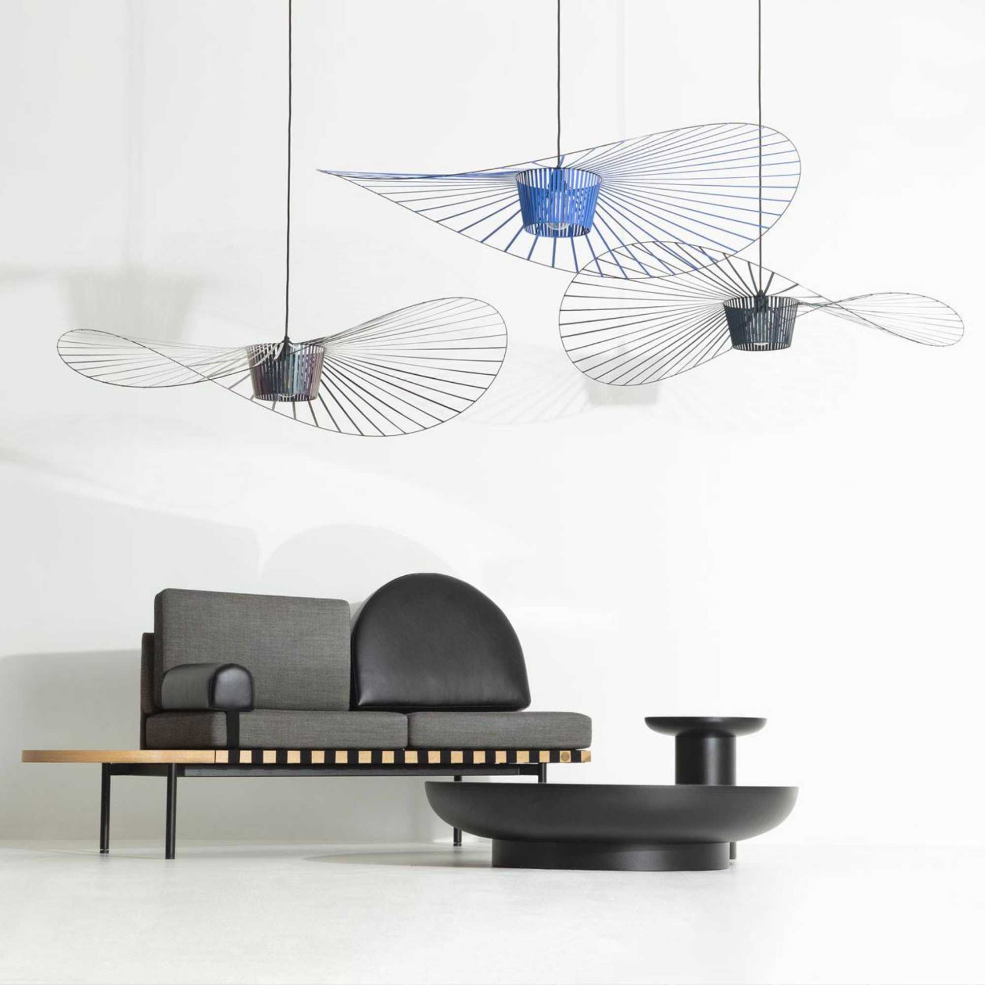 Petite Friture Vertigo pendant lamp 140?. Cobalt Blue