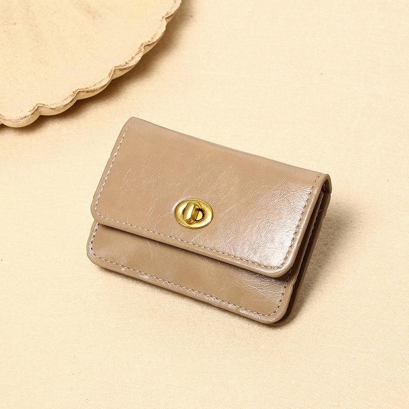 Wallet Korean Style New Women's Coin Purse Solid Color Simple Card Bag Multifunctional Large Capacity Women's Wallet