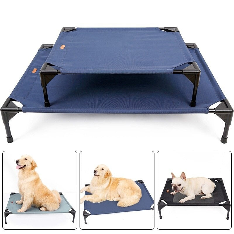 Cooling Elevated Portable Dog Bed | Raised Dog cot