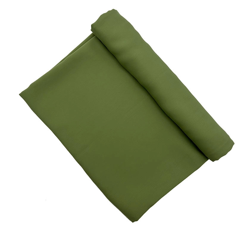 High Quality Satin Chiffon Drape Long Scarf Ladies Pleated Scarf