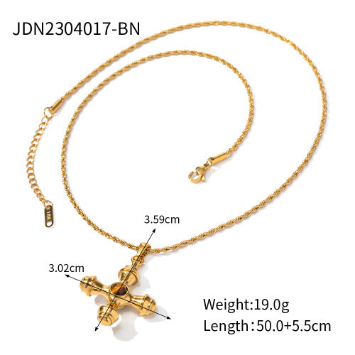 Jie Ding Stainless Steel Tiger Eye Stone Ring Antique Ring Titanium Steel Bracelet Rings