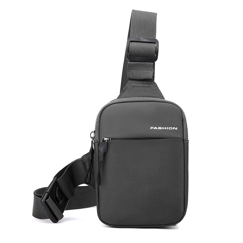 Mini Sports Bag New Casual Men's Shoulder Bag Coin Purse Fashion Trend Crossbody Bag Mobile Phone Bag Small Chest Bag