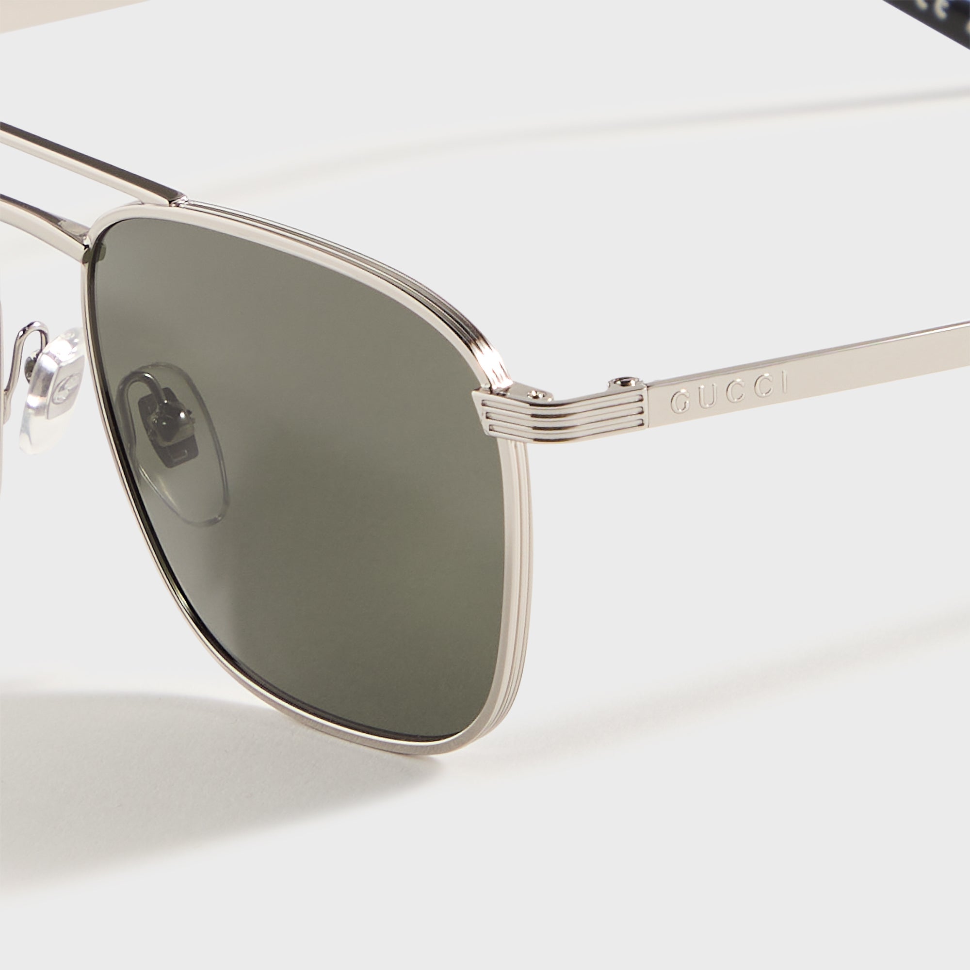 Gucci Square Sunglasses - Silver