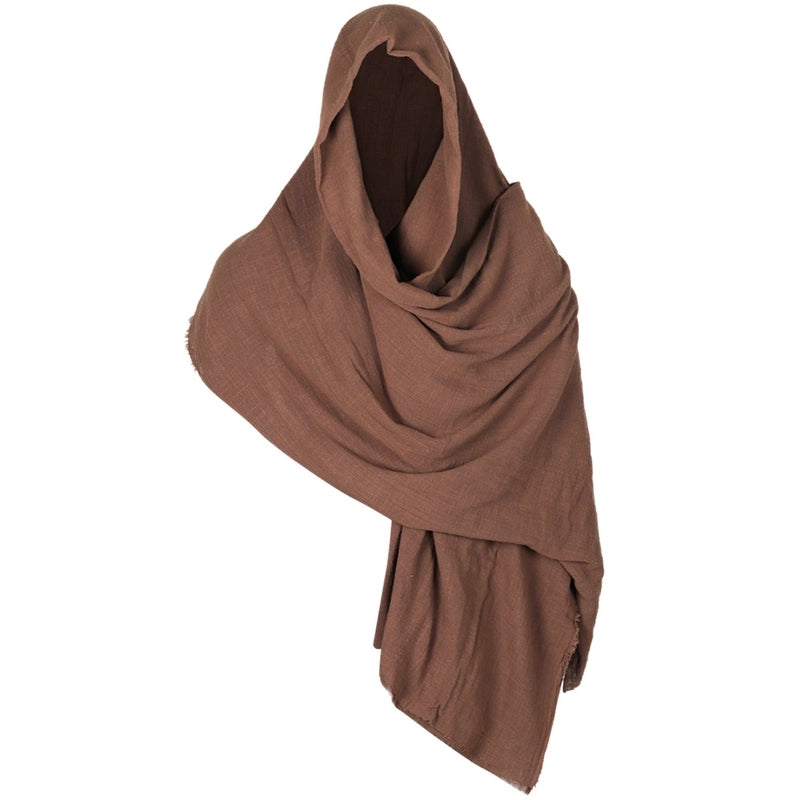 Medieval Cotton Scarf Costume Renaissance Belt Hood Poncho Halloween Pirate Explosions