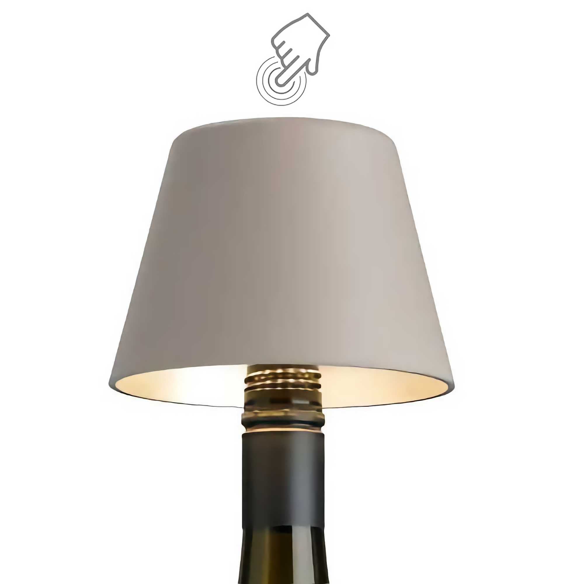 Sompex TOP 2.0 bottle light. sand