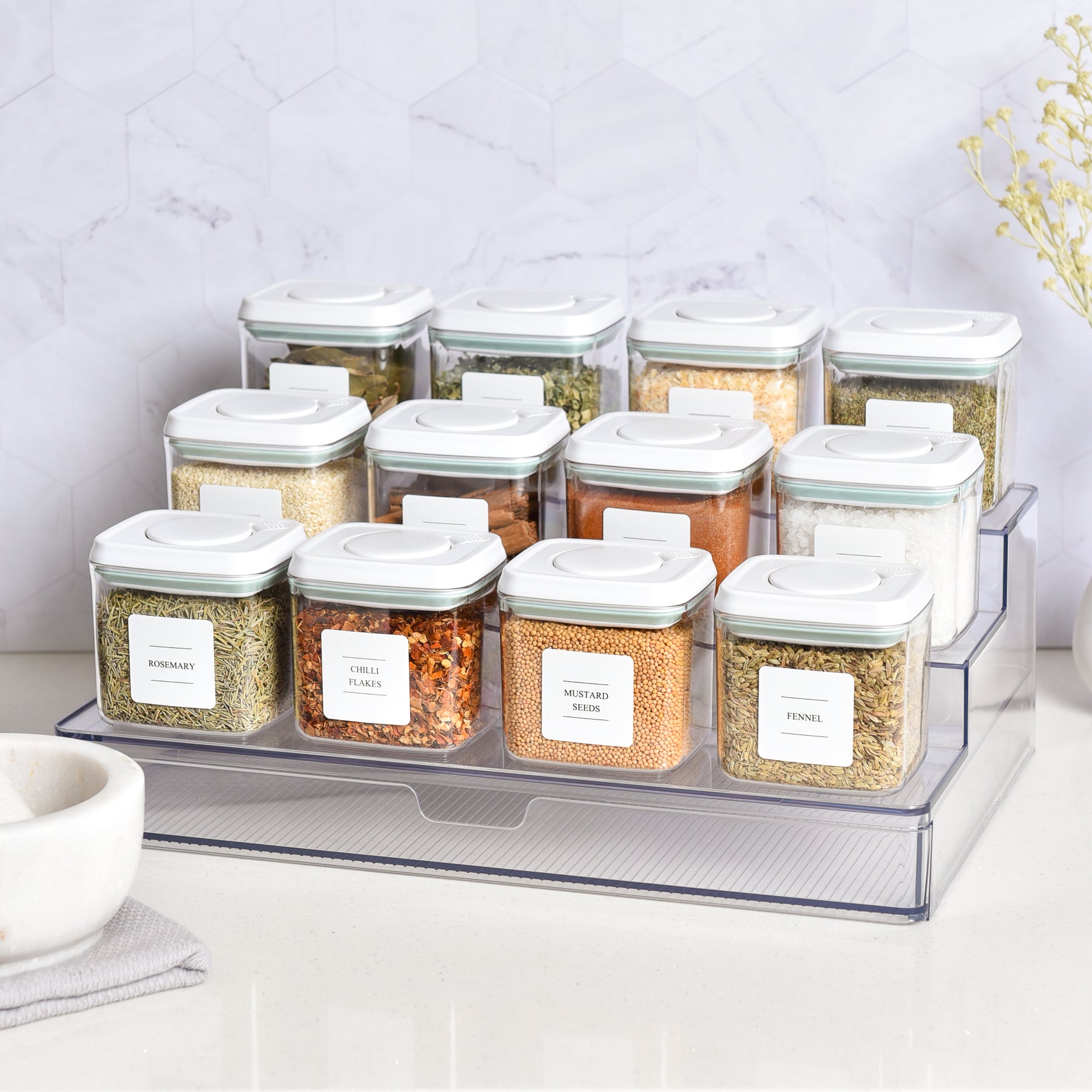 Mega Push Top Pantry Organisation Set