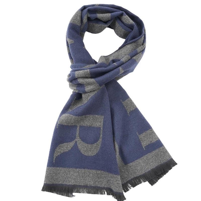 Men's Casual Short Scarf Warm Windproof Business