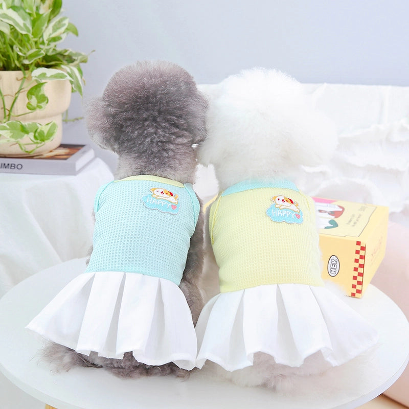 Pet Princess Skirt Clothes Pet Dog Clothes Pet Clothing Spring And Summer New 23 Running Puppy Skirt