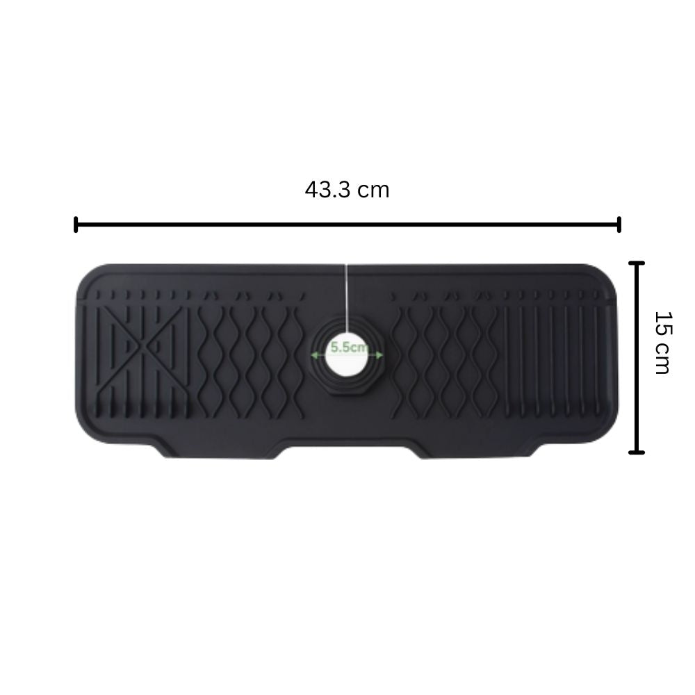 Rubber Faucet Sink Mat