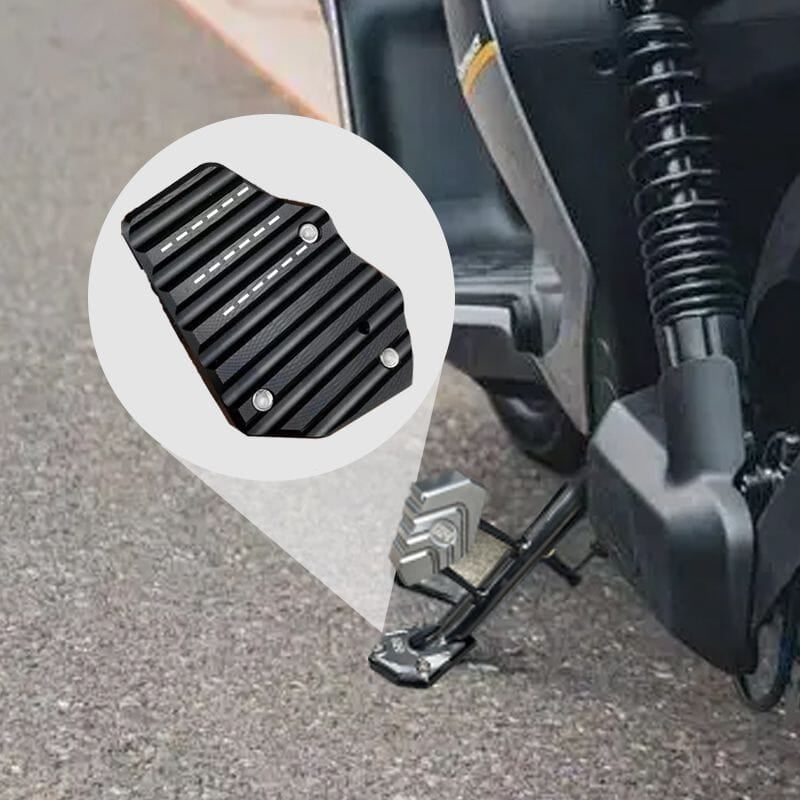 48% OFF Motorcycle Kickstand Foot Side Stand Extension Pad