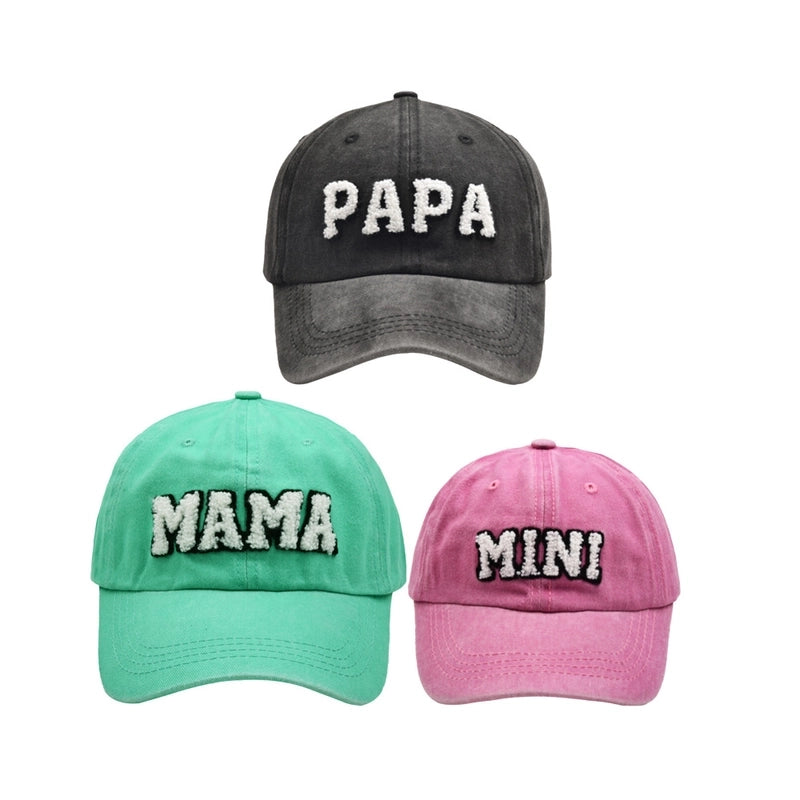 Women's Basic Color Block Curved Eaves Baseball Cap