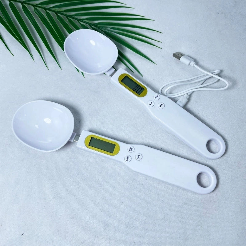 Pastoral Solid Color Plastic Spoon Scale