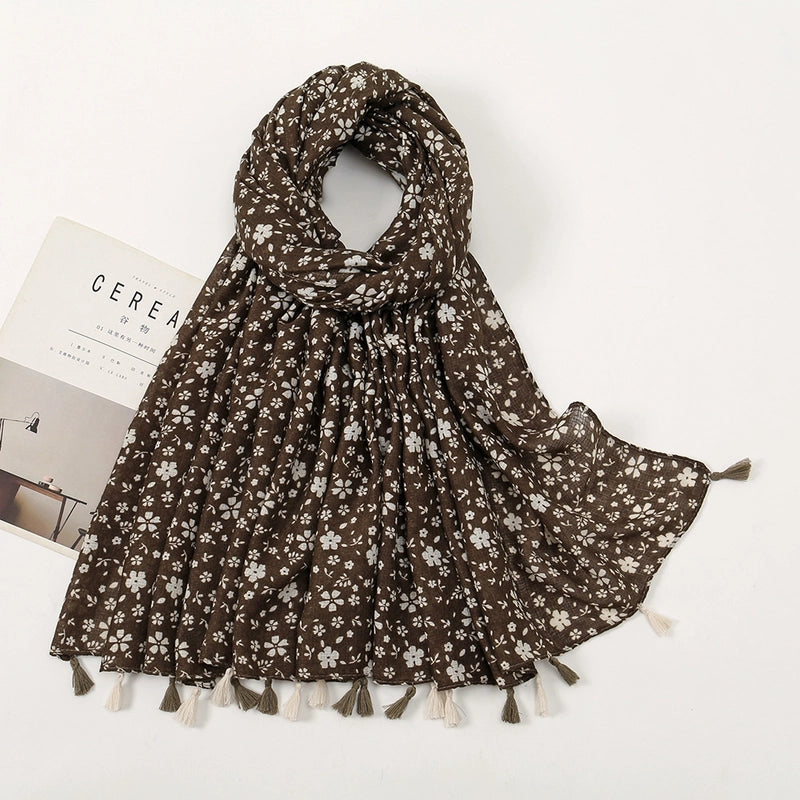 Unisex Vacation Sweet Geometric Polyester Scarf