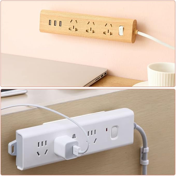 1 Pc of Socket Holder. self-adhesive Plug Holder