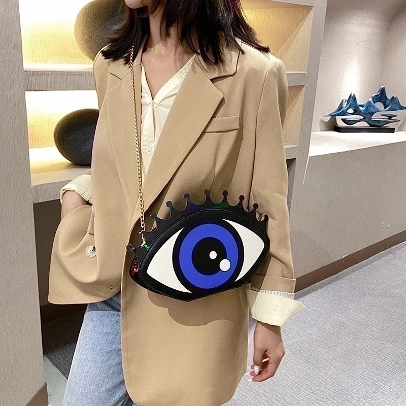 Medium Pu Leather Streetwear Circle Bag Shoulder Bags