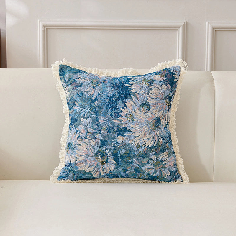Minimalist Classic Style Geometric Cotton And Linen Pillow Cases