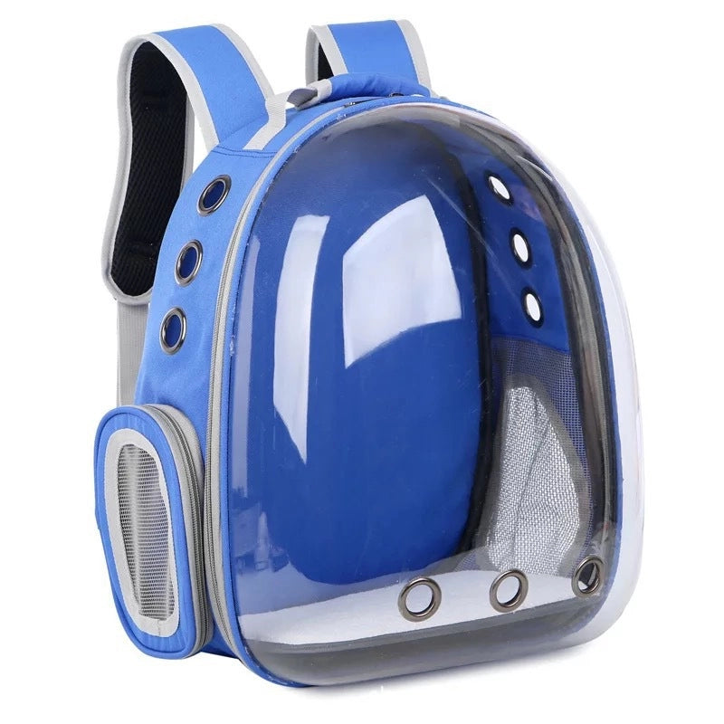 Shoulder Cat Bag Transparent Pet Bag Portable Outgoing Panoramic Transparent Cat Bag Lightweight Breathable Backpack For Pet