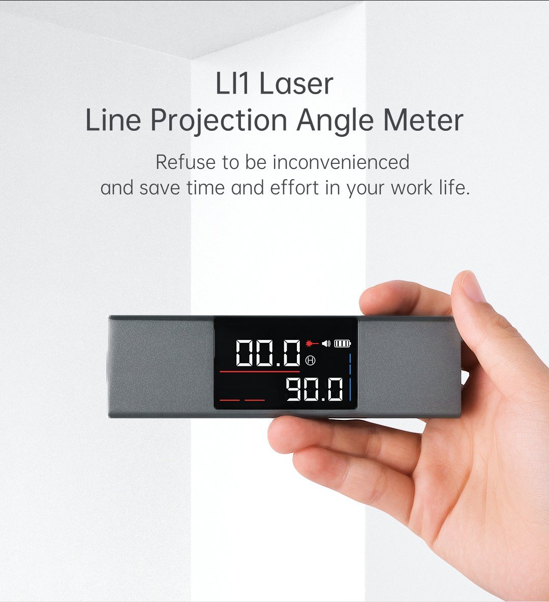 🎁New Year 49% OFF⏳2 in1 Laser Angle Ruler Protractor