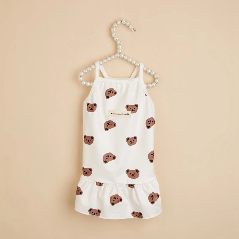 Cute Polyester Bear Pet Clothing