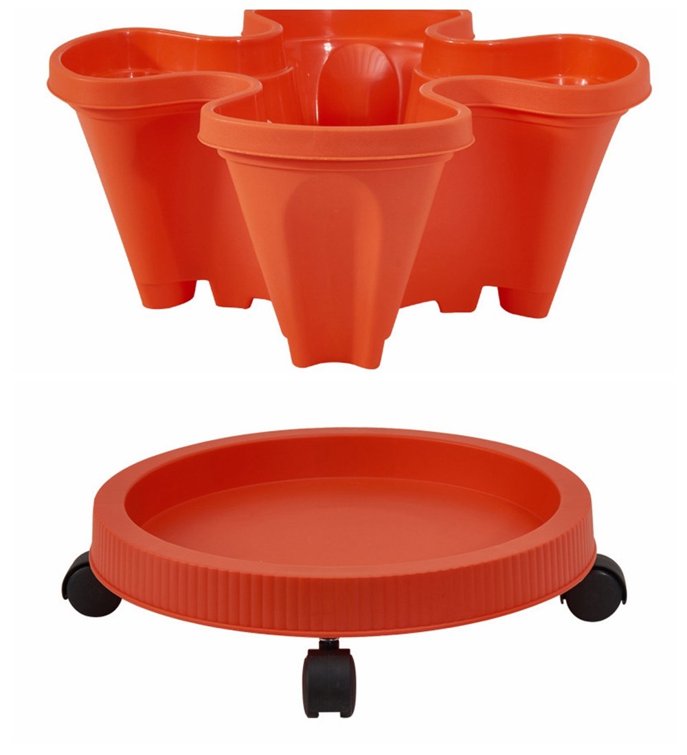 🌼Spring Sale -Stand Stacking Planters Strawberry Planting Pots