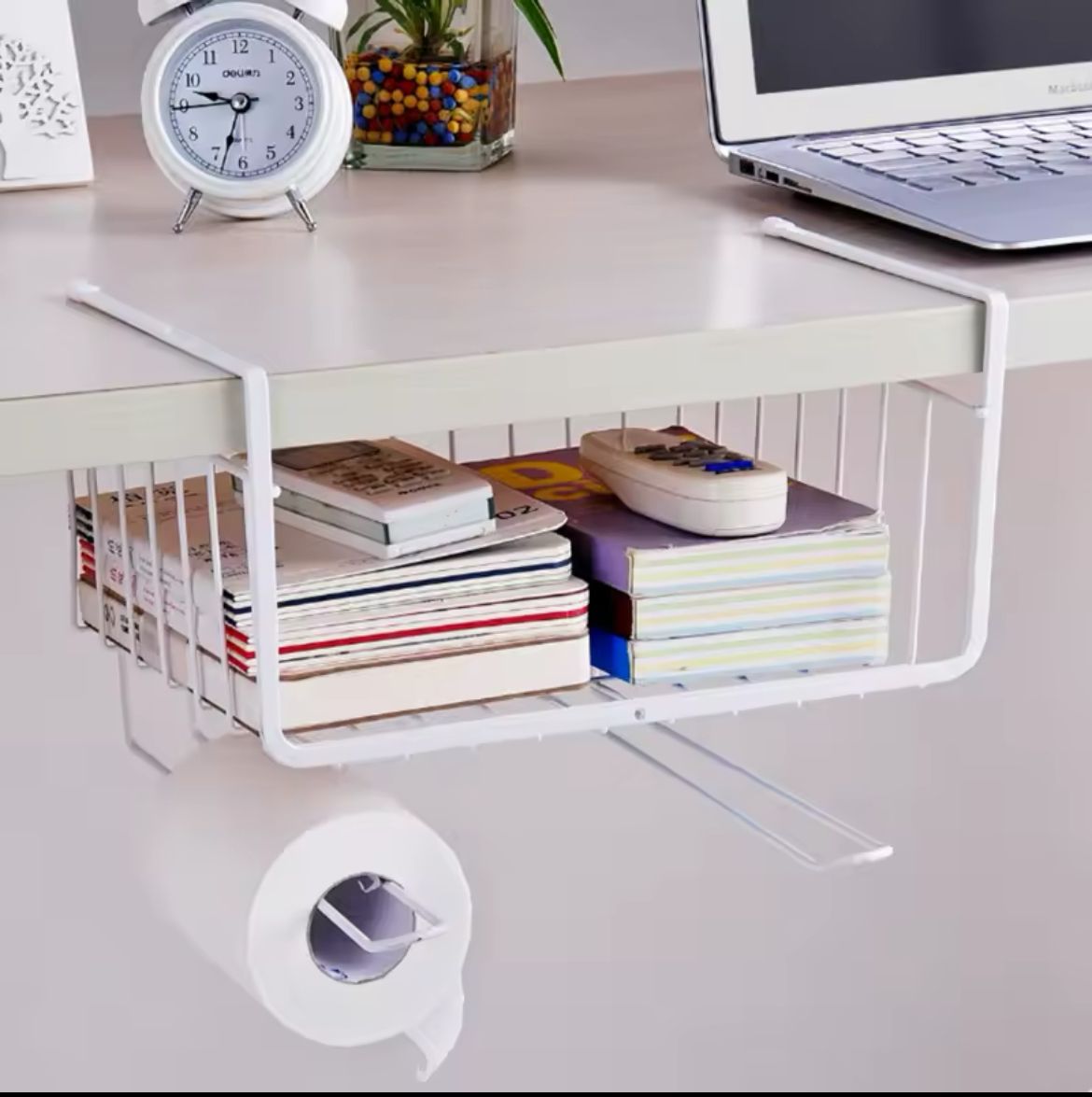 Under shelf organizer Metallic