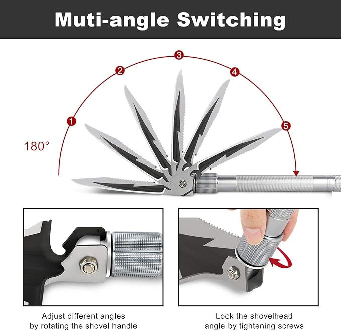 MULTIFUNCTIONAL FOLDING SHOVEL