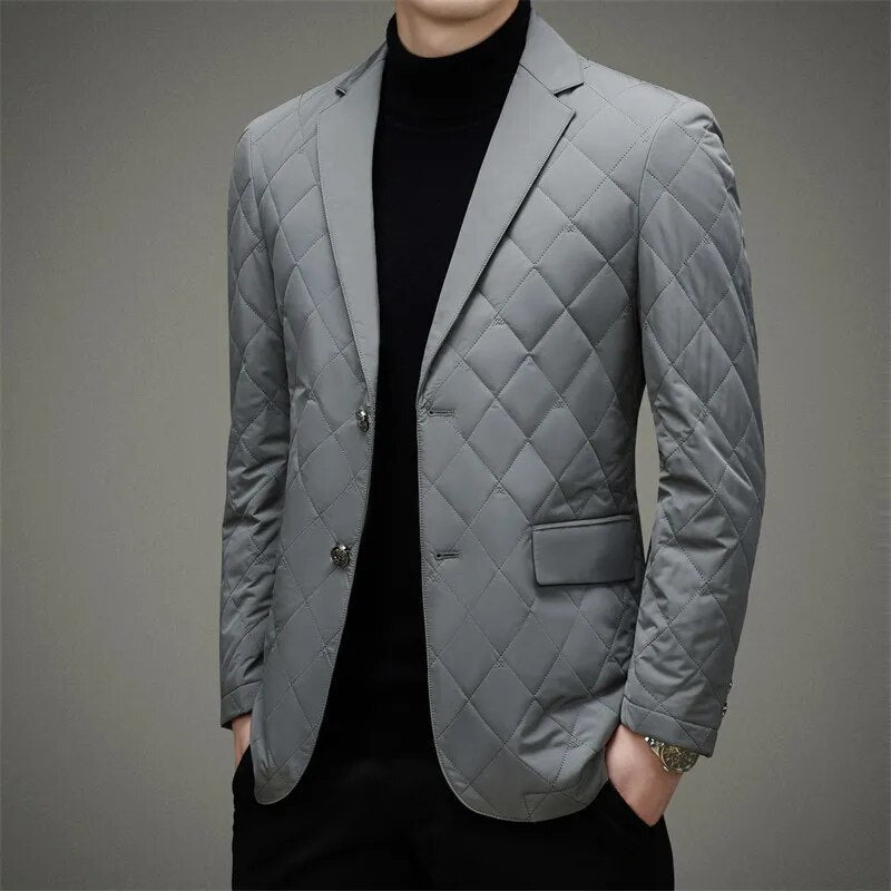 Modern Matrix Down Jacket