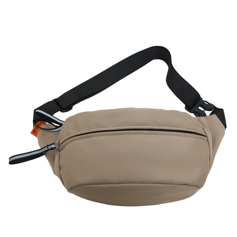 New Personalized Reflective Chest Bag Men's Trendy Cool Street Mobile Phone Waist Bag Girl Sports Outdoor Crossbody Shoulder Bag