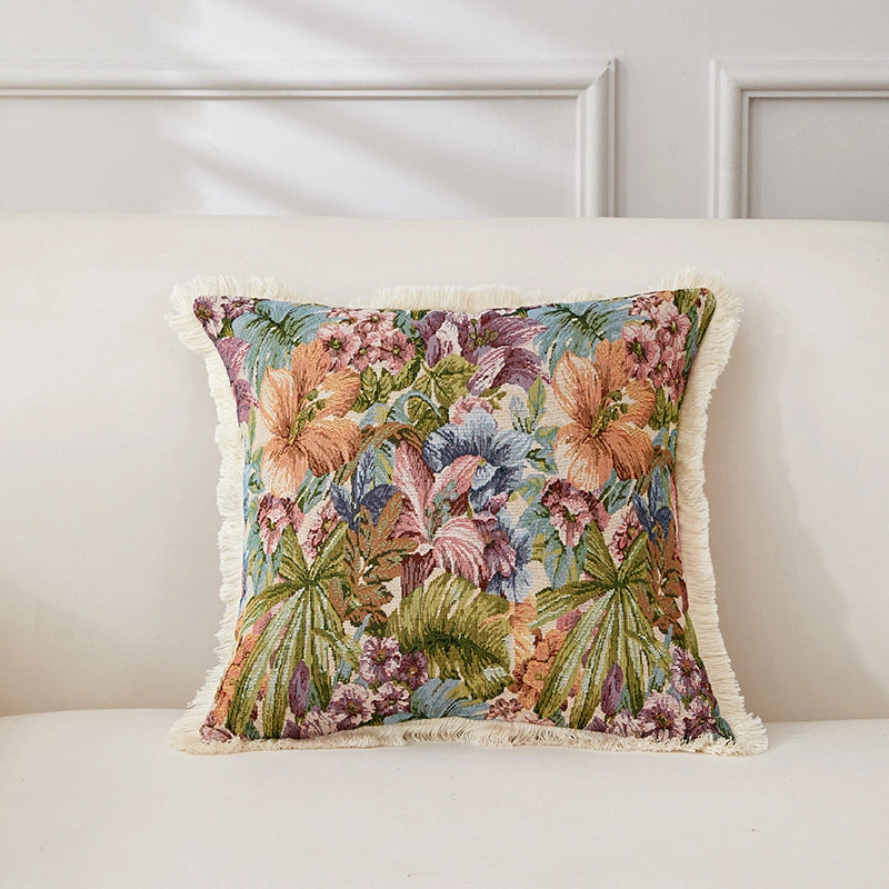 Minimalist Classic Style Geometric Cotton And Linen Pillow Cases
