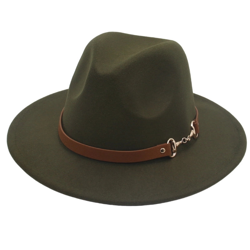 Top Hat Shanghai Beach Gentleman Performance Outdoor Travel Autumn And Winter Hat Fedora