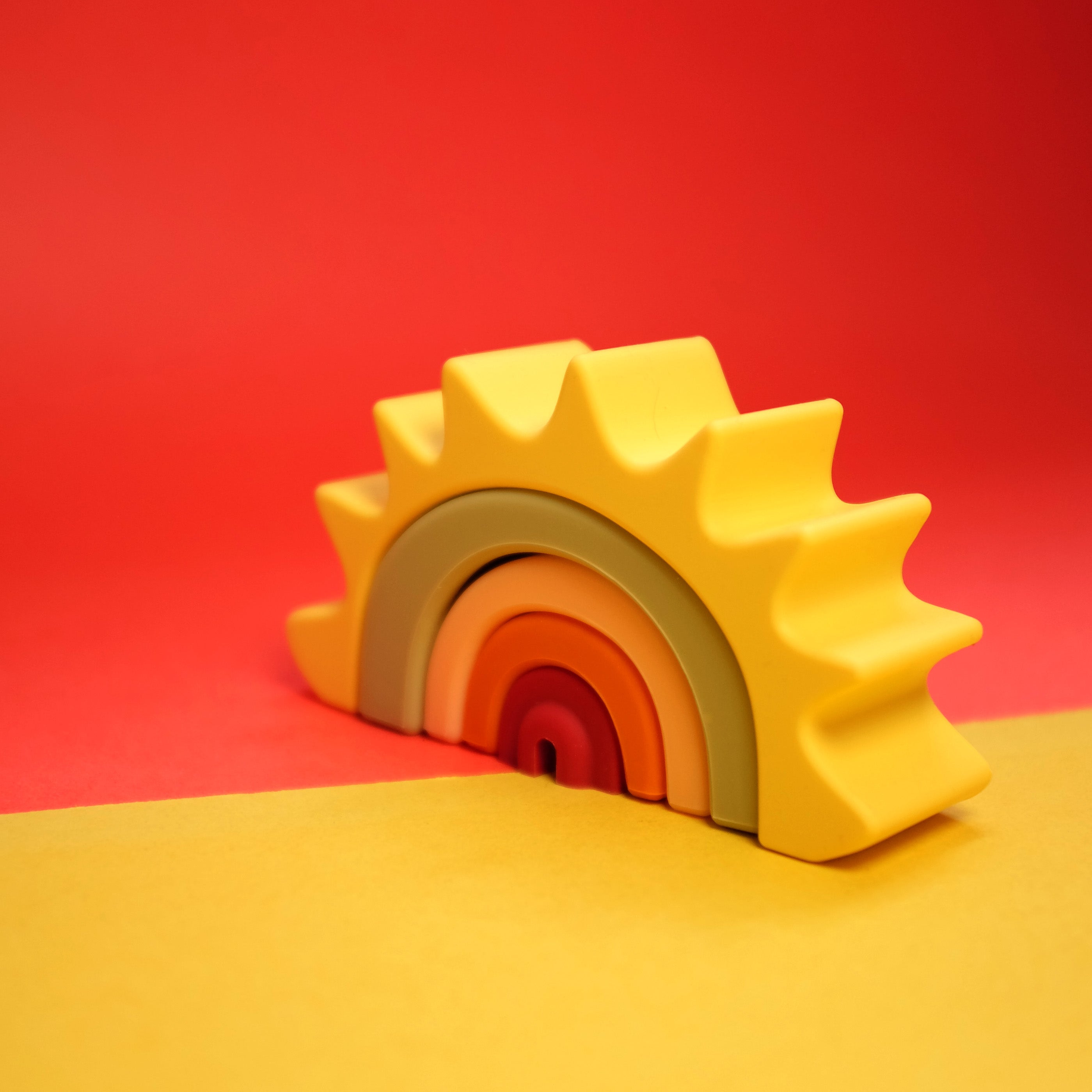 Silicone Stacking Sun Toy